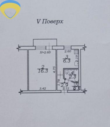 продажа однокомнатной квартиры номер A-174620 в Малиновском районе, фото номер 8